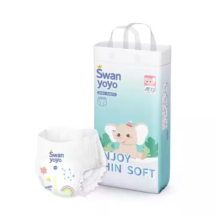  ULTRA THIN High Absorbency Big Elastic Waist Baby Diaper