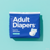 Adult Incontinence Diapers Soft Cottony Top Sheet Odor-Locking Technology for Long-Term Wear