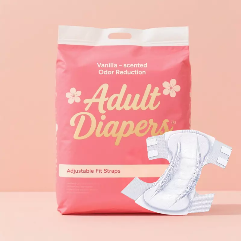 Home Care Adult Briefs - Easy On/Off, Leak-Proof, Soft Surface & Economical Pack