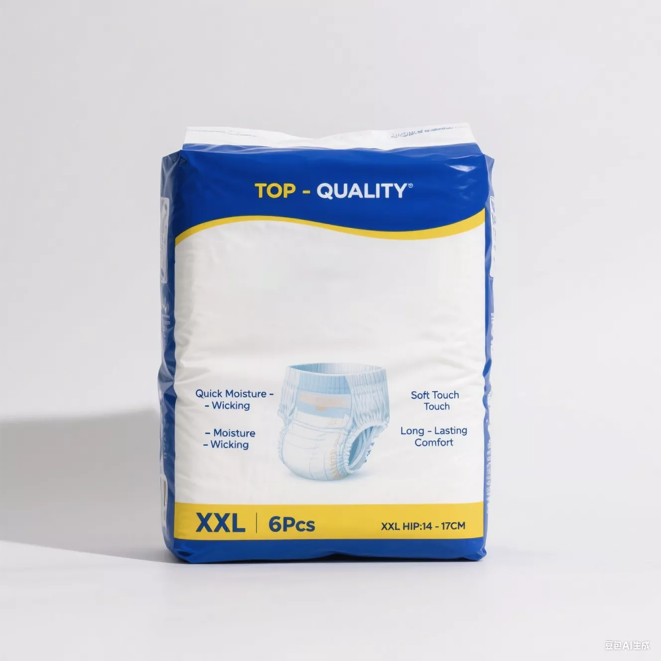 Disposable Diaper Factory Super Absorbent Adult Diapers Long Lasting Protection Large Container Diapers